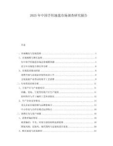 2025年中國手織地毯市場(chǎng)調(diào)查研究報(bào)告