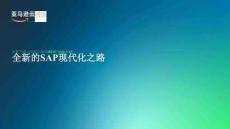 全新的 SAP 現代化之路-在亞馬遜云科技上使用RISE with SAP
