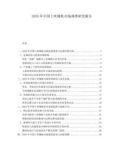 2025年中國上吹輔機市場調查研究報告