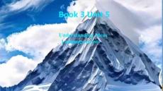 外研版必修第三冊(cè)Unit 5 What an adventure! understanding ideas課件