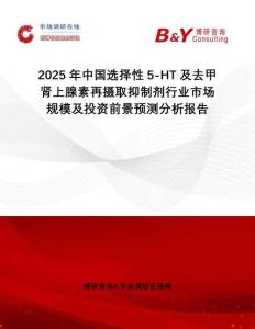 2025年中國選擇性5-HT及去甲腎上腺素再攝取抑制劑行業市場規模及投資前景預測分析報告