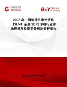 2025年中國選擇性激光熔化（SLM）金屬3D打印機行業(yè)市場規(guī)模及投資前景預測分析報告