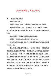 2025年我的心太狹小作文