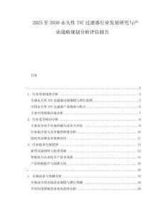 2025至2030永久性IVC過濾器行業發展研究與產業戰略規劃分析評估報告