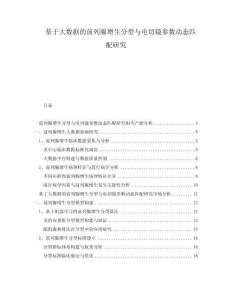 基于大數據的前列腺增生分型與電切鏡參數動態匹配研究