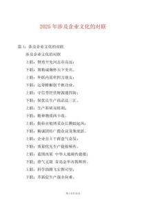 2025年涉及企業(yè)文化的對聯(lián)