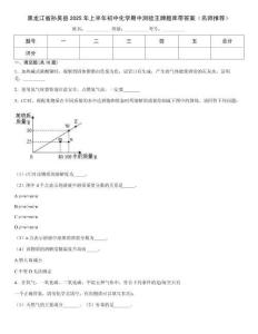 黑龍江省孫吳縣2025年上半年初中化學期中測驗王牌題庫帶答案（名師推薦）