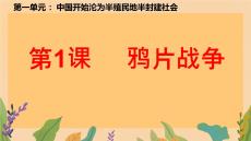 1.1+鴉片戰爭 統編版歷史八年級上冊 (1)