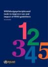 英文【世界衛生組織】設計原則和工具以改進世界衛生組織指南的使用和影響