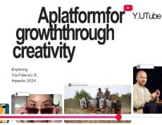 2024年YouTube對(duì)美國影響 A platform for growth through creativity Exploring YouTube’s U.S. Impact in 2024