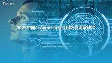 2025中國AI Agent商業(yè)應用場景洞察研究