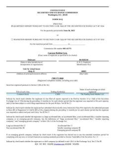 【SEC-2025行業(yè)研究報告】Form 10-Q Capstone Holding Corp.