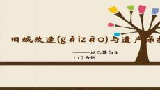 【毕业文章指导与范例】旧城改造和遗产保护以巴黎为例