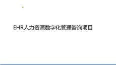 13-EHR人力資源數(shù)字化管理咨詢(xún)項(xiàng)目 86