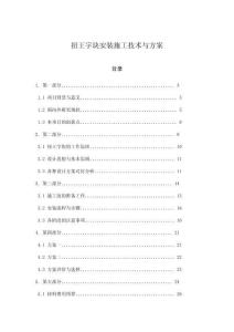 扭王字塊安裝施工技術(shù)與方案