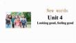 Unit 4 Looking good feeling good 閱讀詞匯教學(xué)課件 譯林版必修第一冊