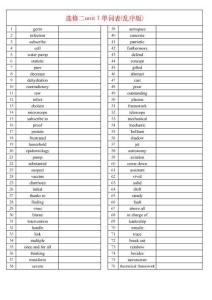 精品資料選修2 單詞