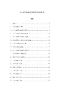 工會(huì)經(jīng)費(fèi)審計(jì)流程與案例分析