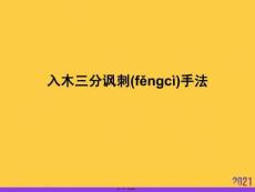 入木三分諷刺手法推選優(yōu)秀ppt