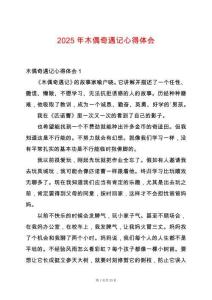 2025年木偶奇遇記心得體會