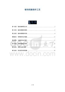 磁性檔案保護工藝-洞察及研究