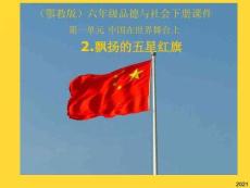 六年級品德與社會下冊-飄揚的五星紅旗課件-鄂教版2(與“聯合國”相關共20張)