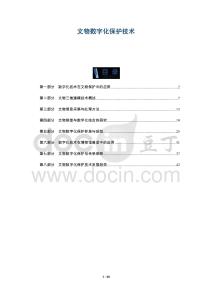 文物數(shù)字化保護(hù)技術(shù)-洞察及研究