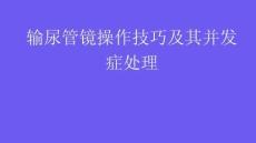 輸尿管鏡操作技巧及其并發(fā)癥處理2025