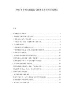 2025年中國(guó)電腦提花毛圈襪市場(chǎng)調(diào)查研究報(bào)告
