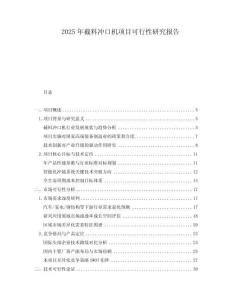 2025年截料沖口機項目可行性研究報告