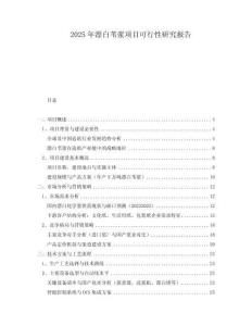 2025年漂白葦漿項(xiàng)目可行性研究報(bào)告