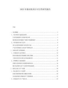 2025年黏襯機(jī)項(xiàng)目可行性研究報(bào)告