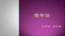 【商法原理與實務(wù)】10、競爭法