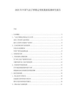 2025年中國氣動子彈模定型機數(shù)據(jù)監(jiān)測研究報告