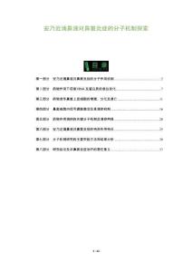 安乃近滴鼻液對鼻竇炎癥的分子機制探索-洞察及研究