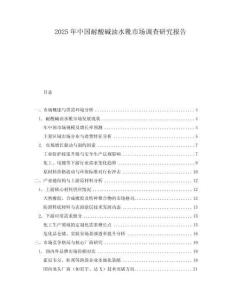 2025年中國耐酸堿油水靴市場調(diào)查研究報告