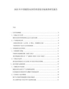 2025年中國媒資內(nèi)容管理系統(tǒng)市場調(diào)查研究報(bào)告