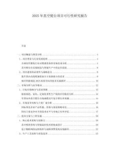 2025年真空熨臺(tái)項(xiàng)目可行性研究報(bào)告