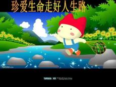 主題班會課件珍愛生命走好人生路