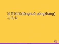 通貨膨脹與失業正規版資料