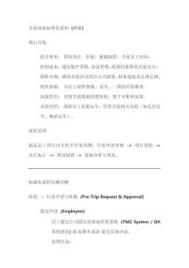 商旅標準化流程