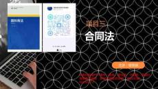 國際商法（第三版） 課件   項目三合同法
