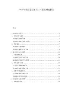 2025年含浸涂刮革項(xiàng)目可行性研究報(bào)告