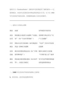 建構(gòu)主義：解讀外交政策決策的一種方法-以60年代美國對華政策為例