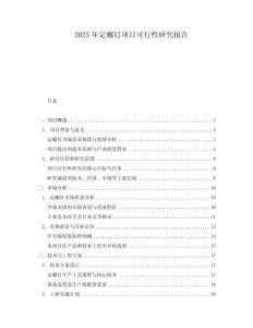 2025年定螺釘項(xiàng)目可行性研究報告