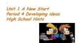 Unit 1 A New Start Developing ideas 課件 高中英語外研版必修第一冊