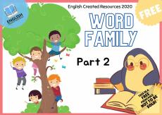 自然拼讀Word Family Part 2