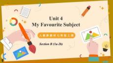 人教版（2024）七年級上冊Unit 4 My Favourite Subject SectionB 1a-2b課件