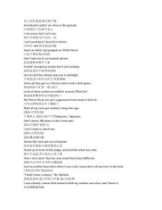 Carlito's Way《情梟的黎明（1993）》完整中英文對照劇本