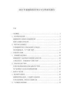 2025年玻璃保險管項目可行性研究報告